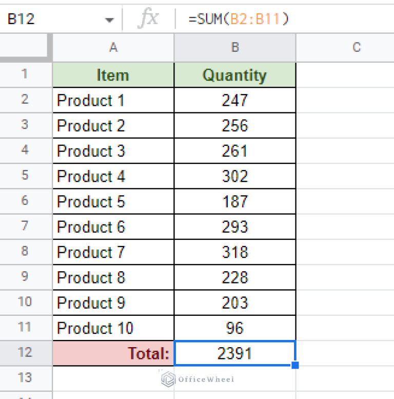 How To Automatically Add Numbers In Google Sheets OfficeWheel how-to-automatically-add-numbers-in-google-sheets-officewheel