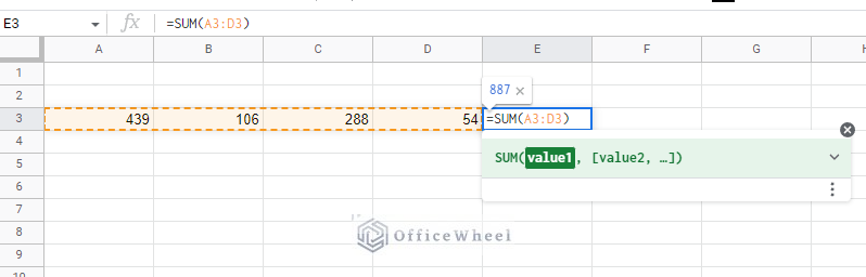 How to Automatically Add Numbers in Google Sheets - OfficeWheel
