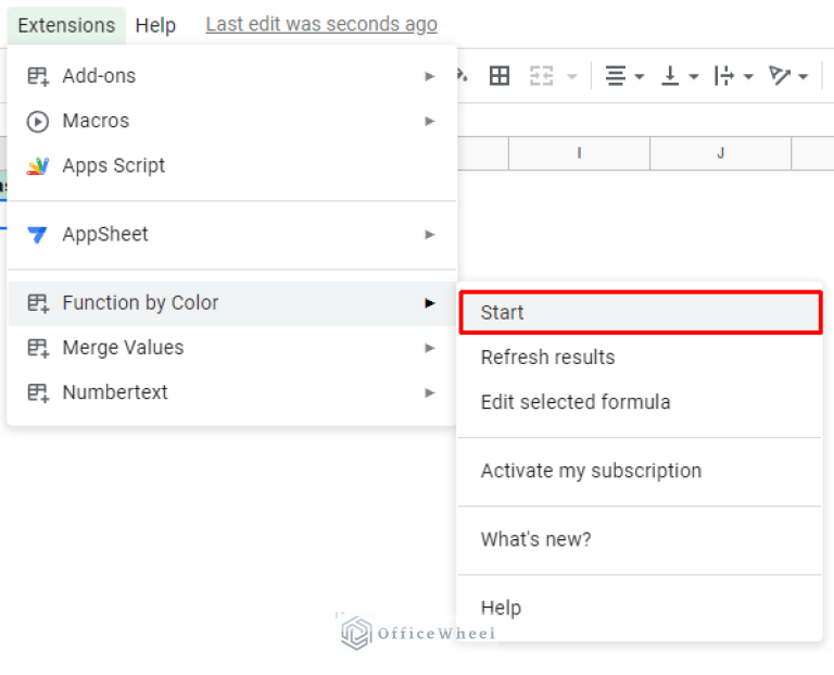 Count Cells with Color in Google Sheets (3 Easy Ways) OfficeWheel