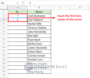 How to Automatically Add Numbers in Google Sheets - OfficeWheel