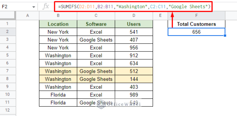 GOOGLE SHEETS FORMULA SUM IF CONTAINS visual data 8