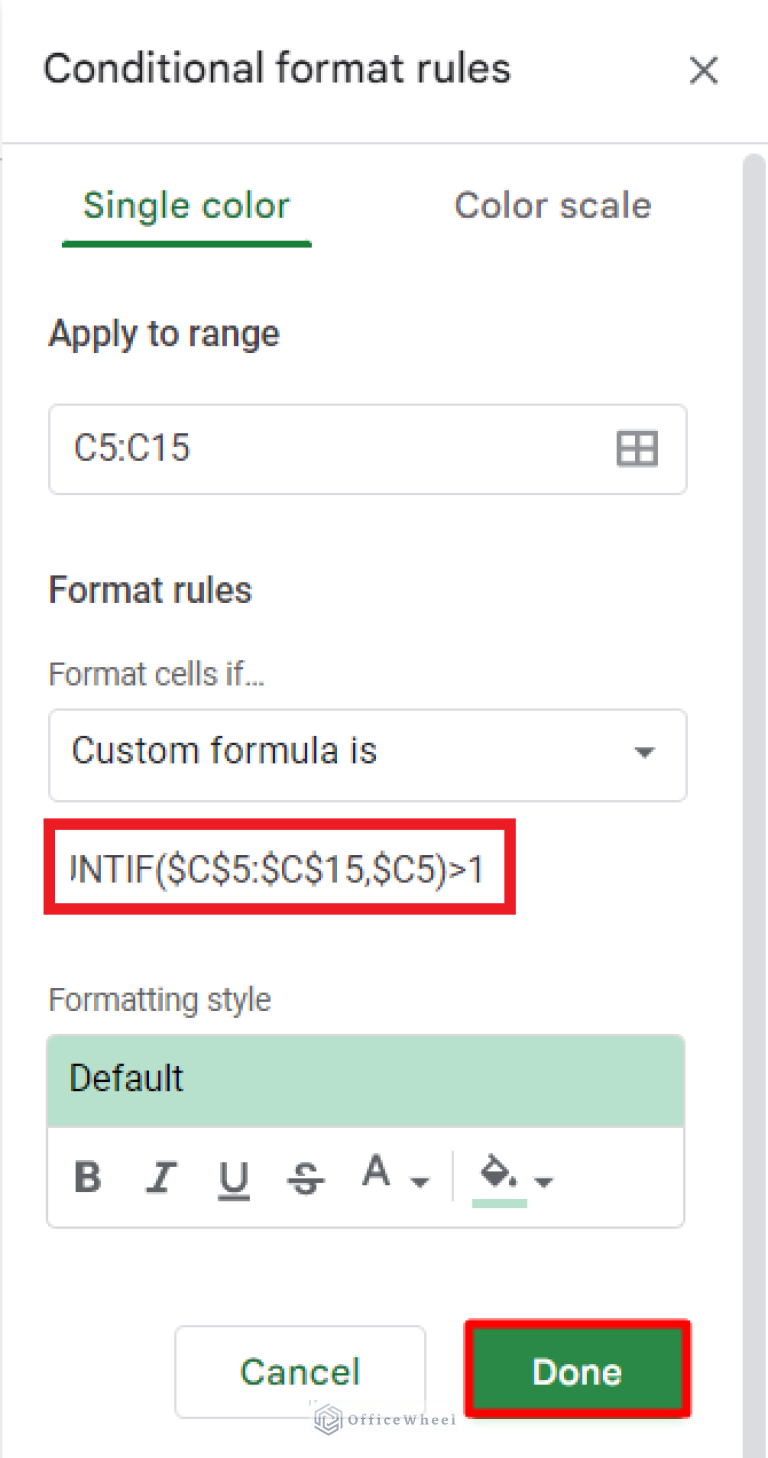 How to Use Formula to Highlight Duplicates in Google Sheets