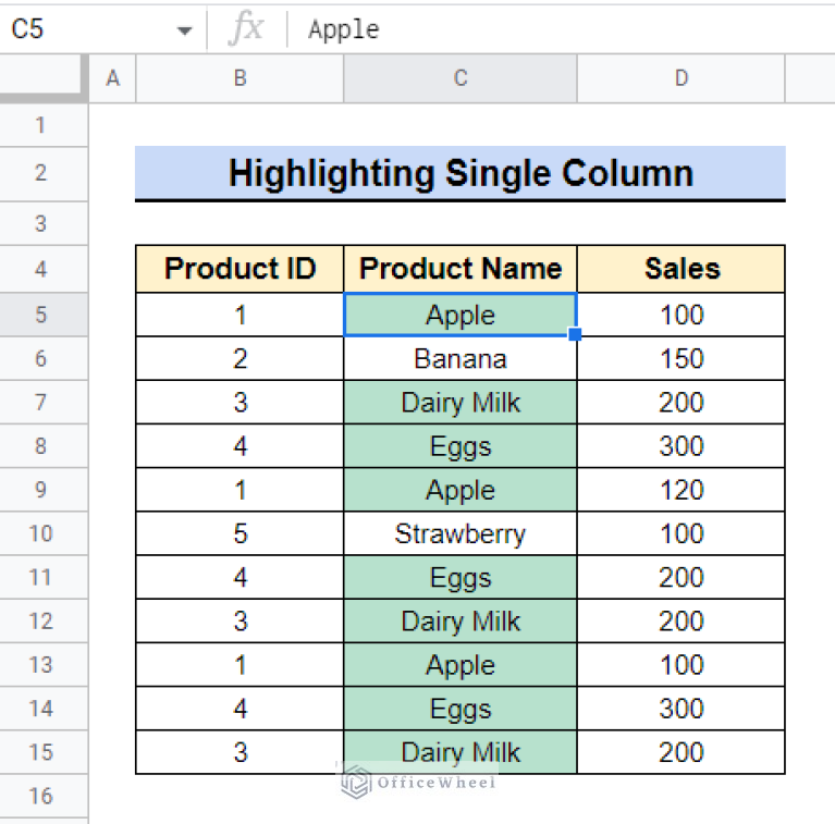 How to Use Formula to Highlight Duplicates in Google Sheets