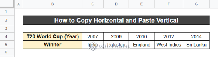 how-to-copy-horizontal-and-paste-vertical-in-google-sheets