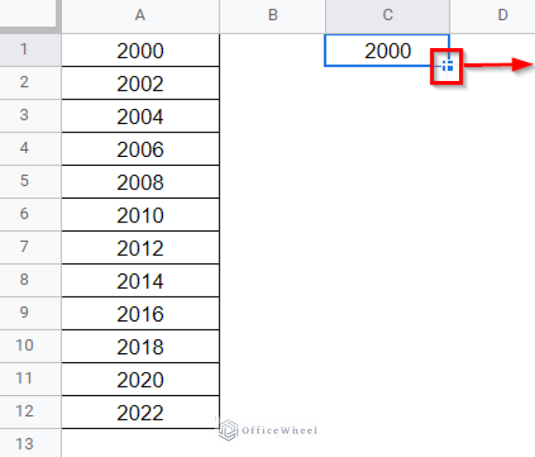 How to Copy Horizontal and Paste Vertical in Google Sheets