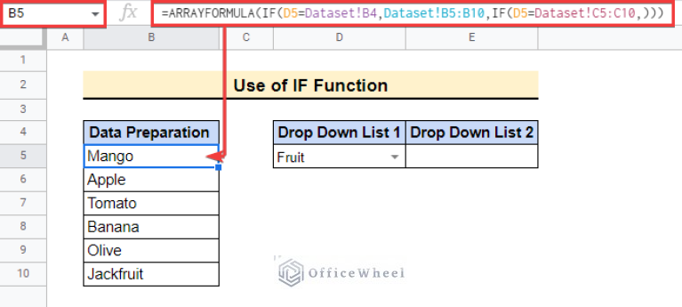 Conditional Dropdowns How to Create Conditional Drop Down List in Google Sheets