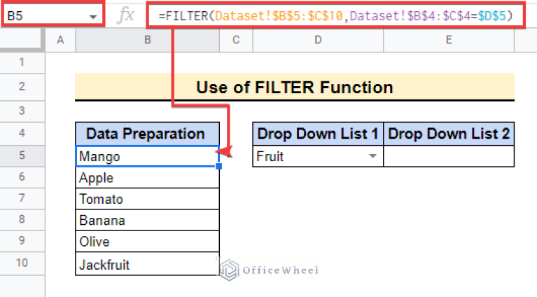 Conditional Dropdowns How to Create Conditional Drop Down List in Google Sheets