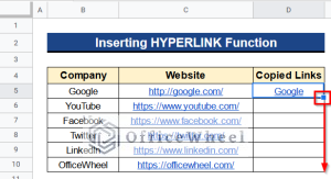 How to Copy and Paste Link in Google Sheets (6 Quick Methods)