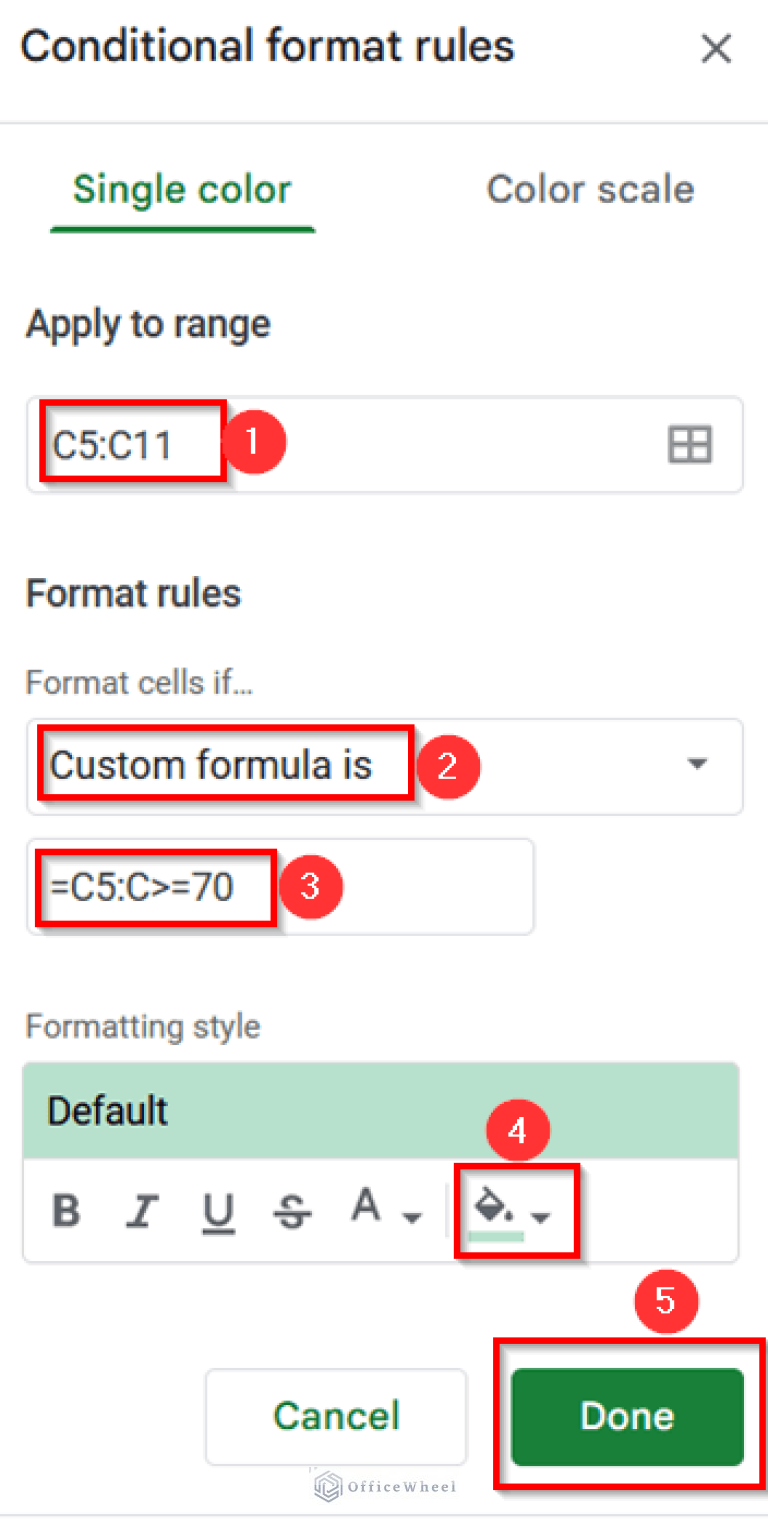 How to Copy Conditional Formatting from One Sheet to Another in Google