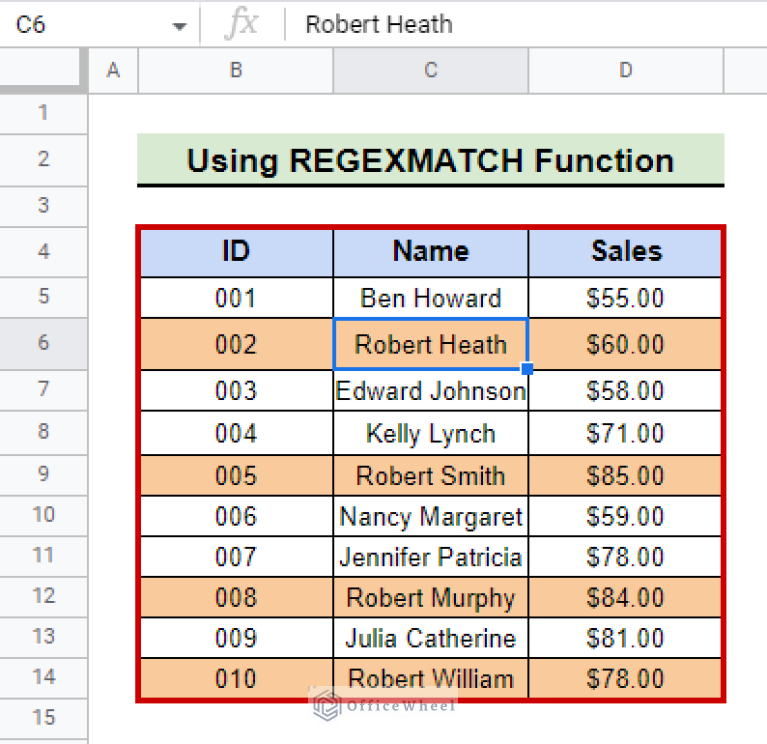 Highlight Row If Cell Contains Text with Conditional Formatting in