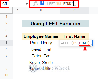 input find function