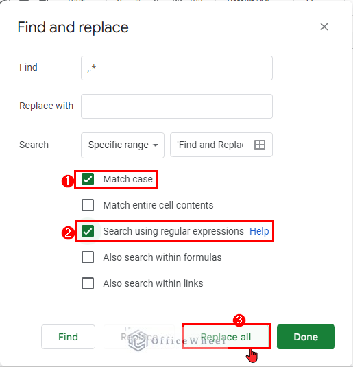How to Remove Text after Character in Google Sheets (5 Methods)