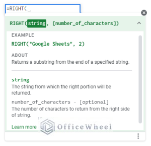 How to Use RIGHT Function in Google Sheets (6 Suitable Examples)