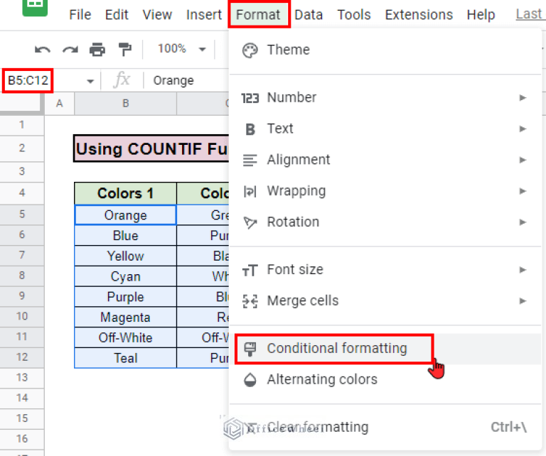 Highlight Duplicates In Google Sheets Two Columns