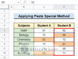 How to Copy and Paste Conditional Formatting in Google Sheets