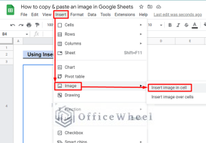 How to Copy and Paste Image in Google Sheets (5 Simple Ways)