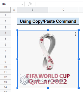 How to Copy and Paste Image in Google Sheets (5 Simple Ways)