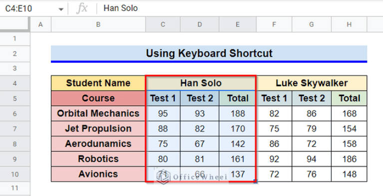 Column Copy How to Copy and Paste Multiple Columns in Google Sheets