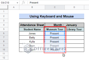 How to Copy and Paste Multiple Rows in Google Sheets (2 Ways)