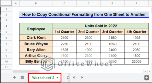 How to Copy Conditional Formatting to Other Cells in Google Sheets