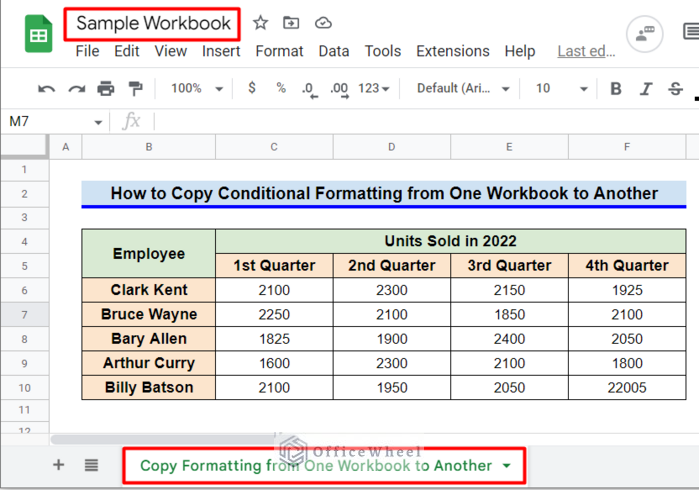 How to Copy Conditional Formatting from One Workbook to Another