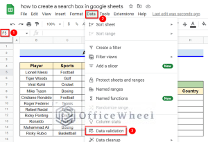 How to Create a Search Box in Google Sheets (4 Easy Methods)