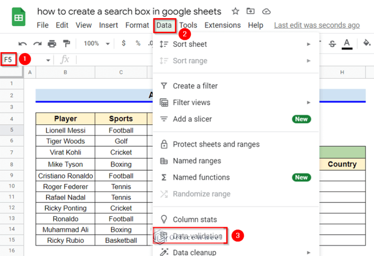 how-to-create-a-search-box-in-google-sheets-4-easy-methods