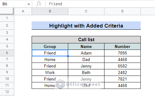 duplicate highlighted dataset with added criteria