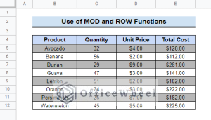 How to Highlight Every Other Row in Google Sheets (2 Methods)