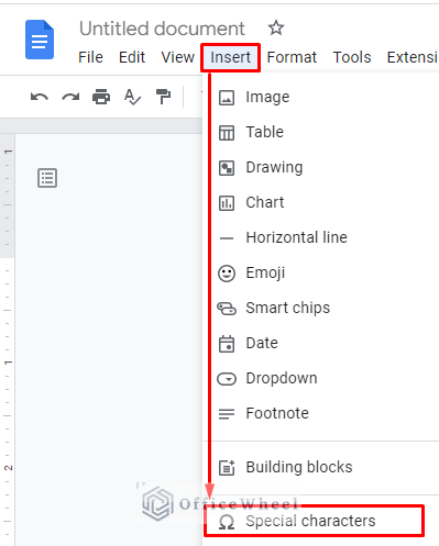 Using Google Docs to insert check symbol in google sheets