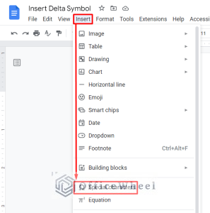 How to Insert Delta Symbol in Google Sheets (4 Easy Methods)