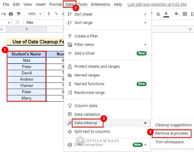 How to Remove Duplicates in Google Sheets Using Formula