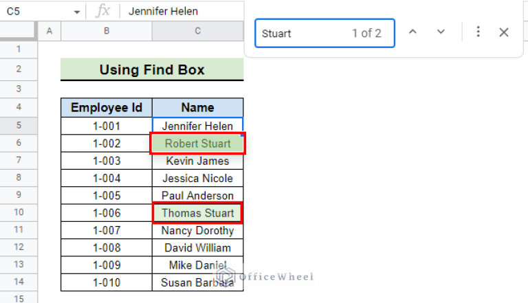 How to Search in All Sheets in Google Sheets (An Easy Guide)