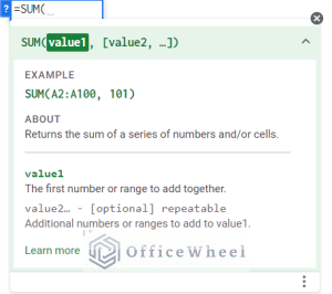 How to Use SUM Function in Google Sheets (6 Practical Examples)