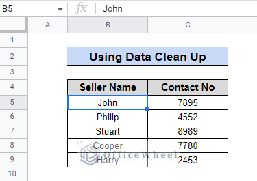 merge duplicate rows in google sheets simple method output