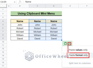 How to Copy and Paste Formatting in Google Sheets (5 Ways)