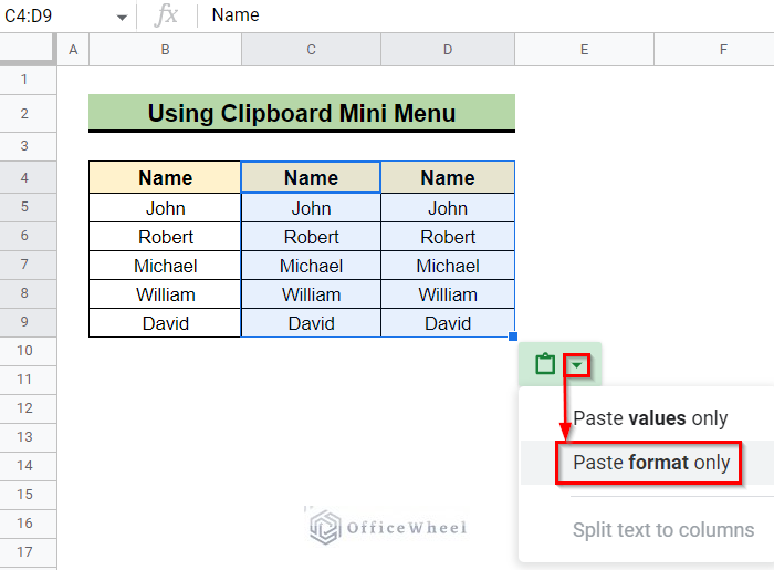 How To Copy And Paste Formatting In Google Sheets How To Copy And Paste Formatting In Google Sheets