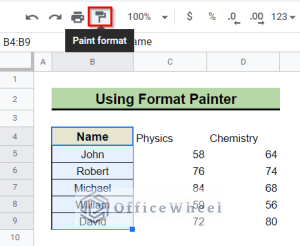 How to Copy and Paste Formatting in Google Sheets (5 Ways)