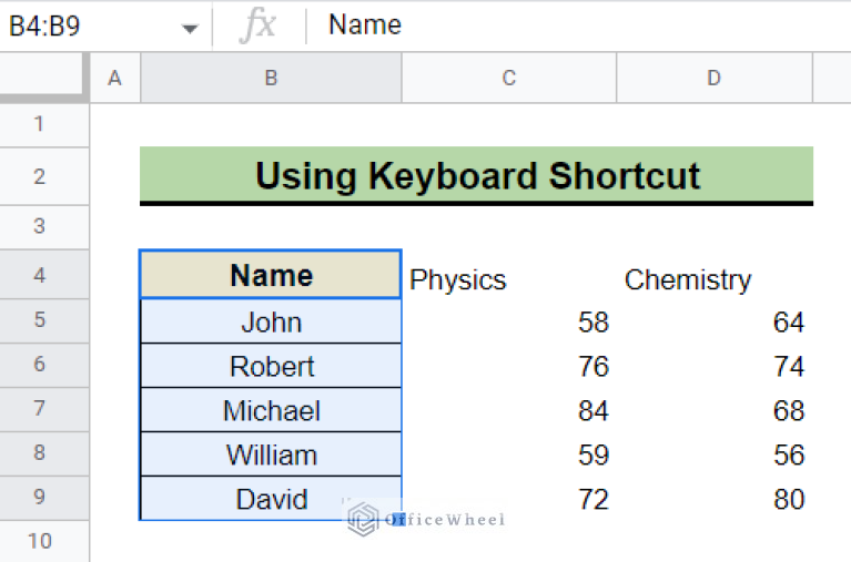 How to Copy and Paste Formatting in Google Sheets (5 Ways)