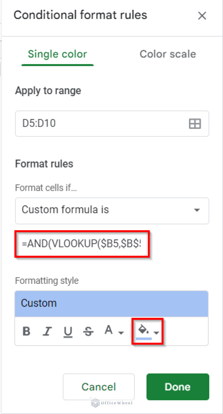 How to Use VLOOKUP for Conditional Formatting in Google Sheets