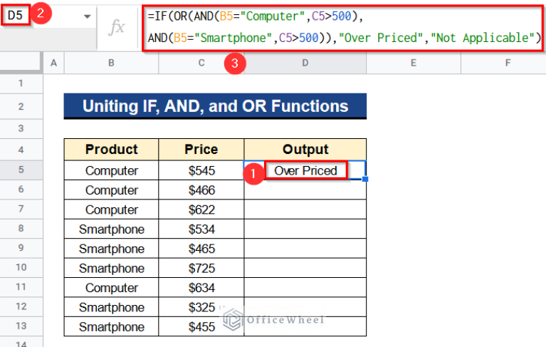How to Use AND Function in Google Sheets (4 Useful Examples)