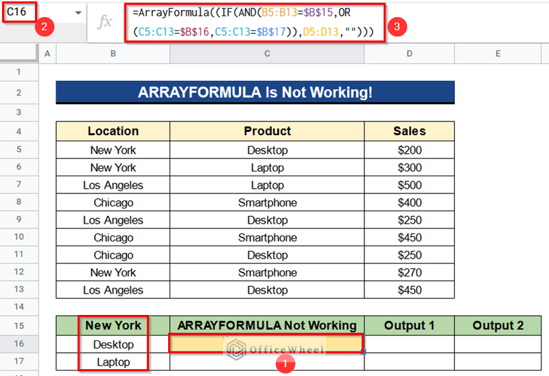 What to Do When ARRAYFORMULA with IF Function Is Not Working in Google Sheets