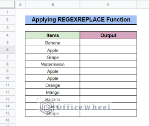 How to Find and Replace Multiple Values in Google Sheets