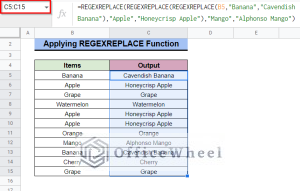 How to Find and Replace Multiple Values in Google Sheets