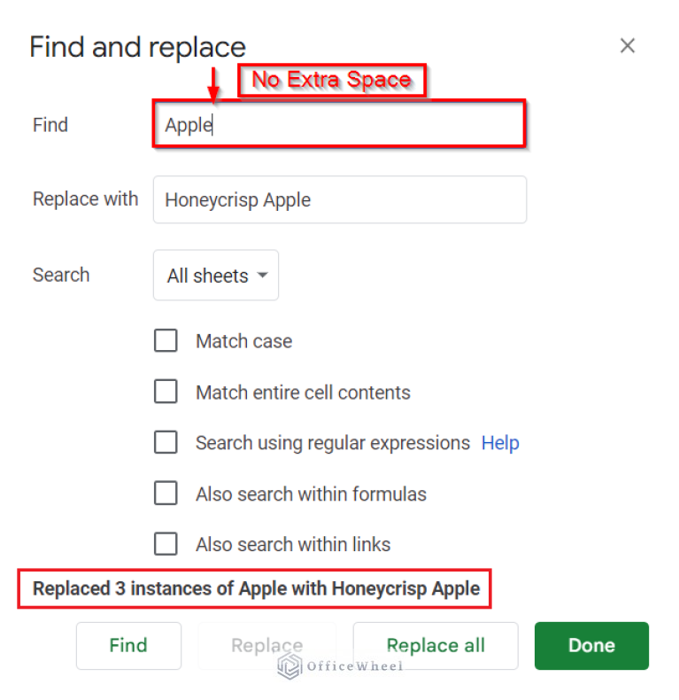 How to Find and Replace Multiple Values in Google Sheets