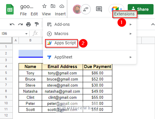 How to get Conditional Notifications in Google Sheets Using Apps Script