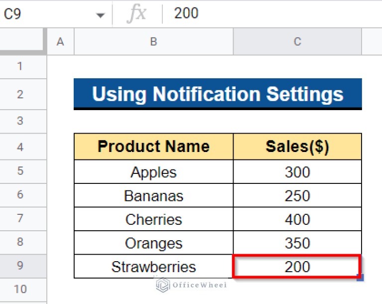 How to Set Up Custom Notifications in Google Sheets (2 Ways)