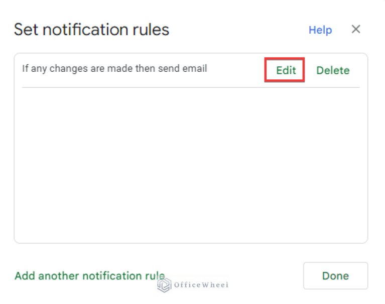 How to Enable Email Notification in Google Sheets (StepbyStep)