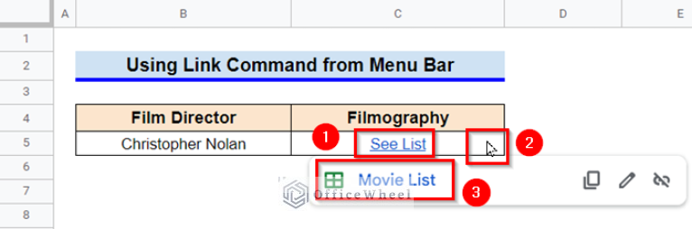 How to Hyperlink Data to Another Sheet with Formula in Google Sheets