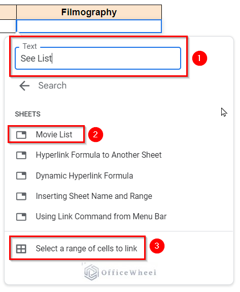 Alternative Ways to Hyperlink Formula to Another Sheet in Google Sheets